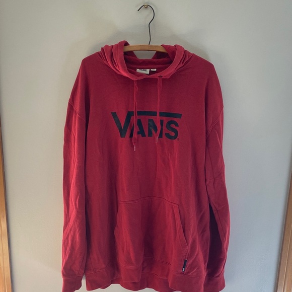 Red Vans hoodie - Picture 1 of 3
